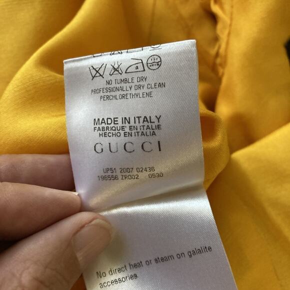 Gucci Yellow Women's Jacket - Picture 10 of 16